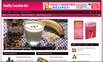 The Best Smoothie Diet Turnkey Site with Great Content