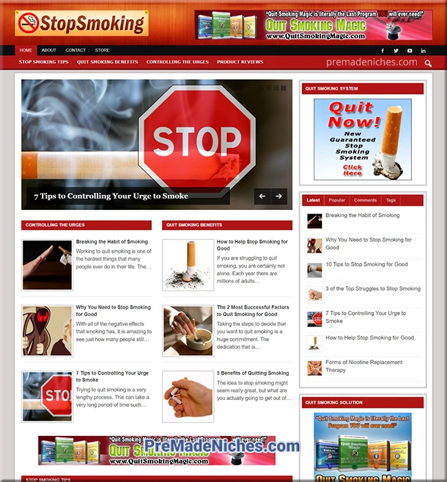 premade stop smoking blog