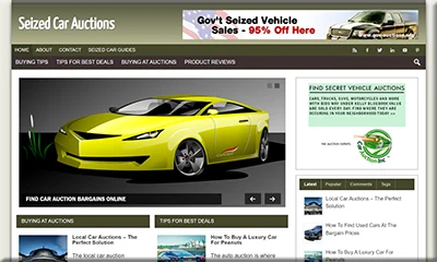 Premade Seized Car Auctions Blog You Need to Try