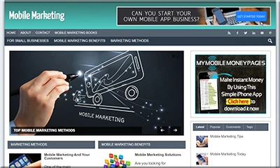 Mobile Marketing Turnkey Site with an Epic Theme