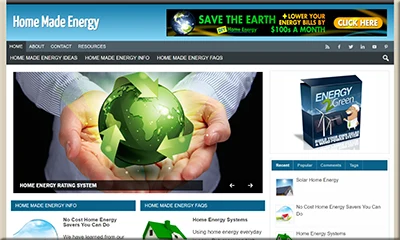 Pre Made Homemade Energy Blog You Need to Buy