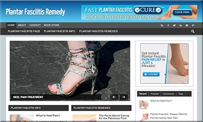 Premade Plantar Fasciitis Site You Need to Install