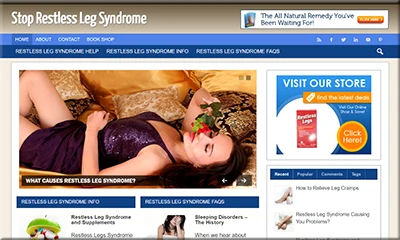 Restless Leg Syndrome Blog with the Best Theme