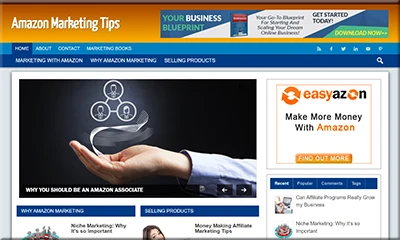 Powerful Pre Made Amazon Marketing Blog for Easy Money