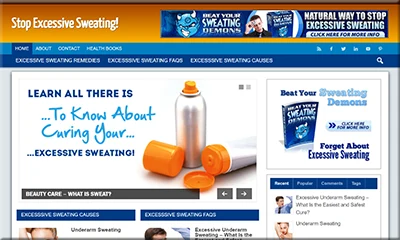 An Epic Excessive Sweating Turnkey Site – Easy Install