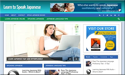Learn Japanese Turnkey Site with Interesting Content
