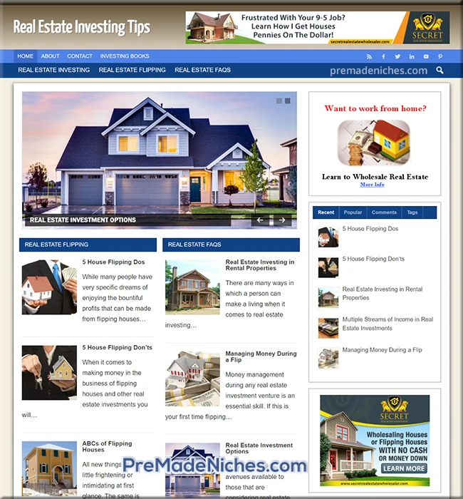real estate investing turnkey site