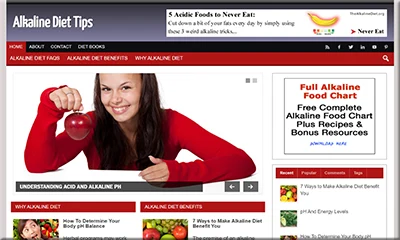 Ready Made Alkaline Diet Site at a Special Price