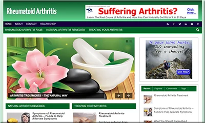 Premade Rheumatoid Arthritis Site You Need to Buy