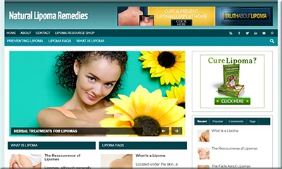 Ready Made Lipoma Remedy Site with Beautiful Design
