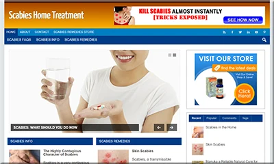 Premade Scabies Adsense Site with the Best Design
