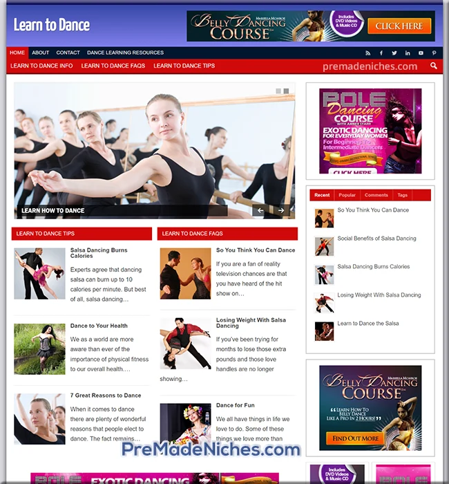 ready made learn to dance blog