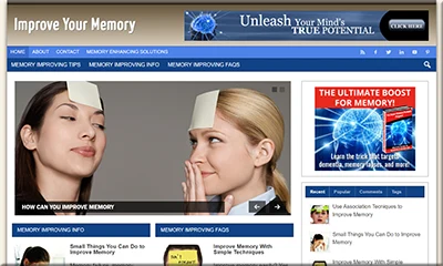 Ready Made Improve Memory Blog for Easy Download