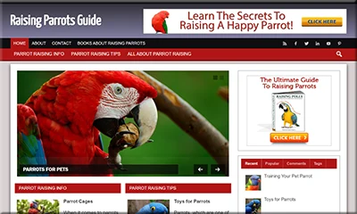 Pre Made Raising Parrots Blog You Need to Download