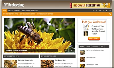 DIY Beekeeping Turnkey Website with a Beautiful Design