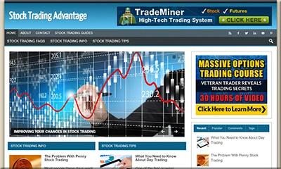 Stock Trading Ready Made Site with a Big Discount