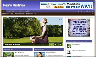 Custom Made Meditation Blog at an Affordable Price
