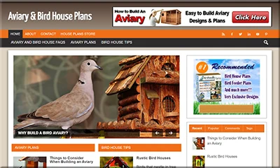 Done for You Birdhouse Blog with a Beautiful Design