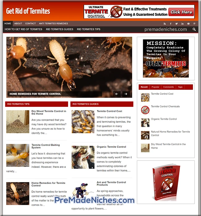 pre made get rid termites blog
