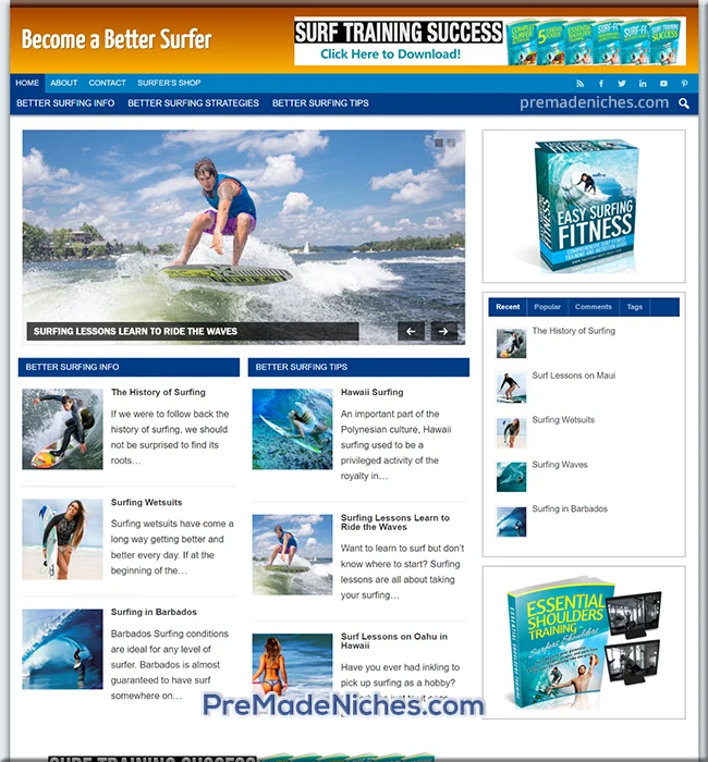 better surfer ready made blog