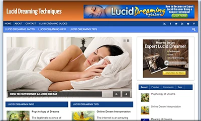 Lucid Dreaming Pre Made Site with a Special Offer