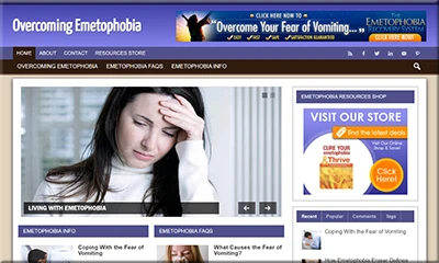 Ready Made Emetophobia Website at a Special Price