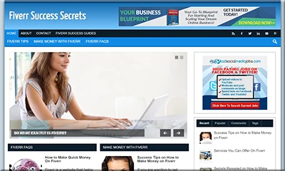 Ready Made Fiverr Success Blog with Powerful Content