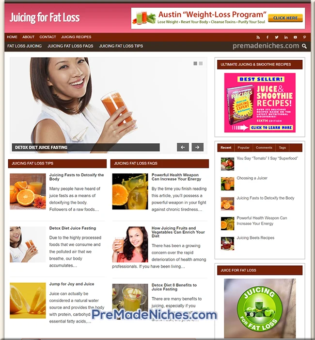 ready made juice fat loss blog