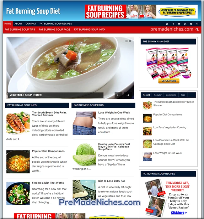 done for you soup diet site