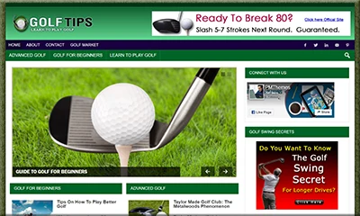 Done for You Golf Niche Blog with an Amazing Offer