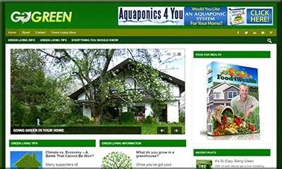 Pre Made Green Living Blog You Need to Discover