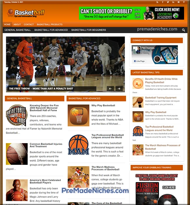 ready made basketball blog