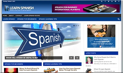 Ready Made Learn Spanish Blog with Amazing Content