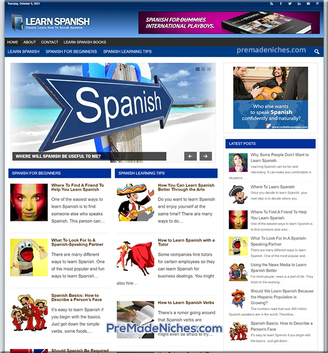ready made learn Spanish blog