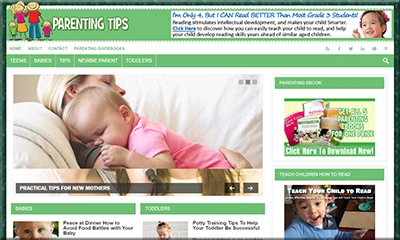 Ready-made Parenting Website with the Best Content