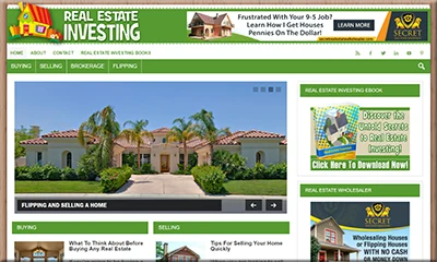 Real Estate Turnkey Blog with an Exclusive eBook
