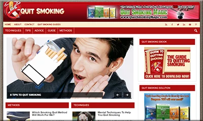 Ready Made Quit Smoking Blog with a Free eBook