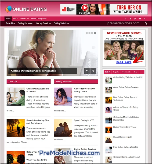 online dating ready made blog