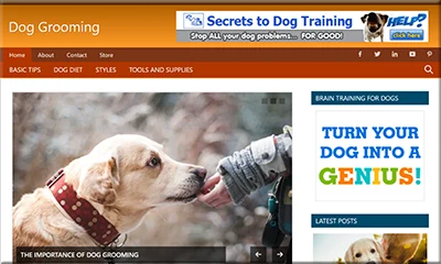 The Best Dog Grooming Affiliate Blog with Content