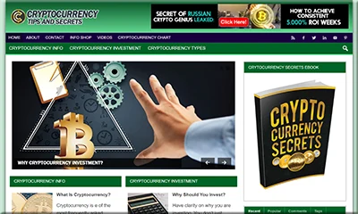 Ready Made Cryptocurrency Blog with Beautiful Theme