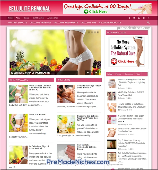 premade cellulite removal blog