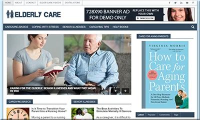 Ready Made Elderly Care Blog with a Powerful Theme
