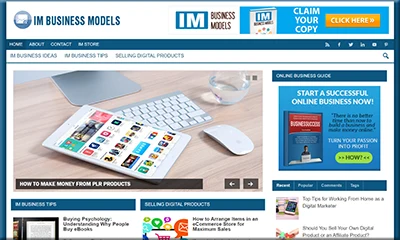IM Business Models Pre Made Site with an Extra eBook