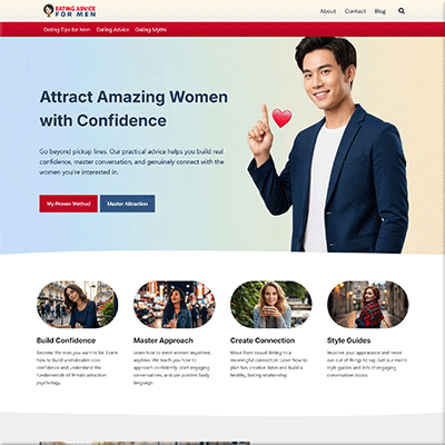 Done for You Men’s Dating Advice Website Kit