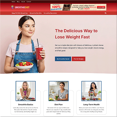 The Complete Smoothie Diet Website Package