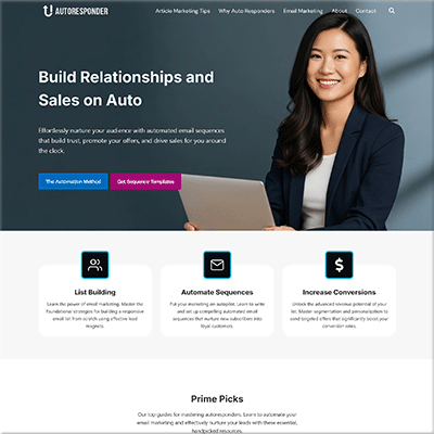 Professional Autoresponder Starter Website