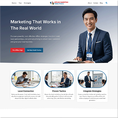 The Complete Offline Marketing Website Kit
