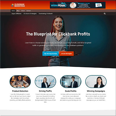 Turnkey Clickbank Marketing System Website Kit
