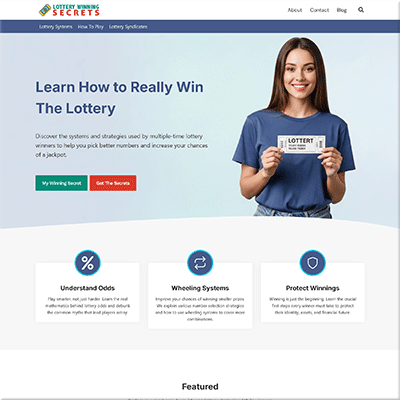Professional Lottery Strategy Starter Website