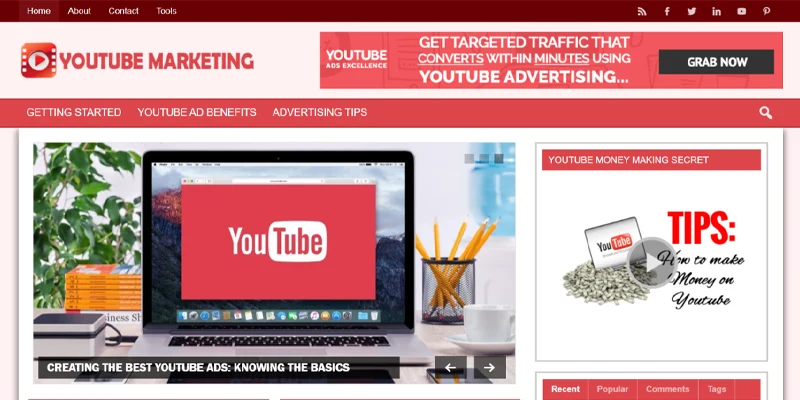 video marketing website